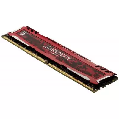 Модуль памяти для компьютера DDR4 8GB 2666 MHz Ballistix Sport LT Red Micron (BLS8G4D26BFSEK) - 2 Модуль памяти для компьютера DDR4 8GB 2666 MHz Ballistix Sport LT Red Micron (BLS8G4D26BFSEK) - 2