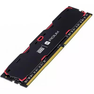 Модуль памяти для компьютера DDR4 8GB 2400 MHz Iridium Black Goodram (IR-2400D464L17S/8G) - 2 Модуль памяти для компьютера DDR4 8GB 2400 MHz Iridium Black Goodram (IR-2400D464L17S/8G) - 2