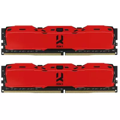 Модуль памяти для компьютера DDR4 16GB (2x8GB) 3000 MHz IRDM Red Goodram (IR-XR3000D464L16S/16GDC)