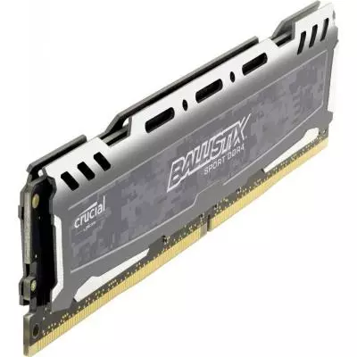 Модуль памяти для компьютера DDR4 16GB 2666 MHz Ballistix Sport LT Gray Micron (BLS16G4D26BFSB) - 1