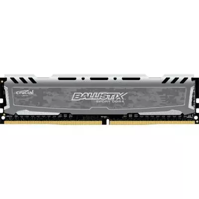 Модуль памяти для компьютера DDR4 16GB 2666 MHz Ballistix Sport LT Gray Micron (BLS16G4D26BFSB)