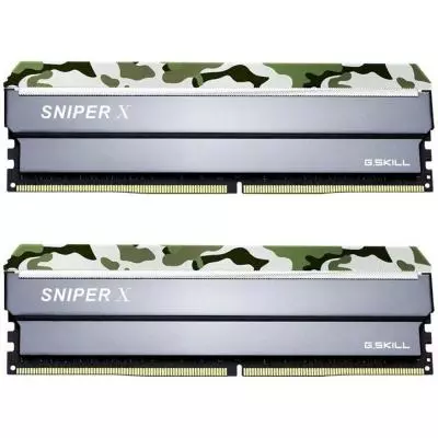 Модуль памяти для компьютера DDR4 16GB (2x8GB) 2400 MHz Sniper X G.Skill (F4-2400C17D-16GSXF)