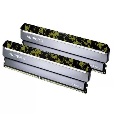 Модуль памяти для компьютера DDR4 16GB (2x8GB) 2400 MHz Sniper X G.Skill (F4-2400C17D-16GSXK) - 1