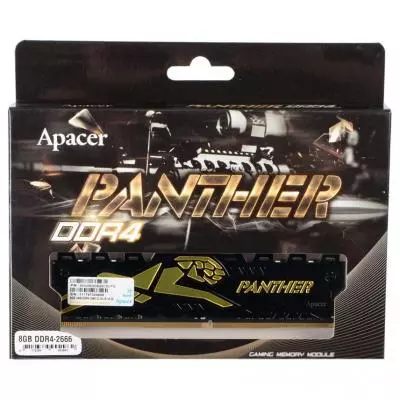 Модуль памяти для компьютера DDR4 8GB 2666 MHz Panther Rage Series Apacer (EK.08G2V.GEC) - 3 Модуль памяти для компьютера DDR4 8GB 2666 MHz Panther Rage Series Apacer (EK.08G2V.GEC) - 3