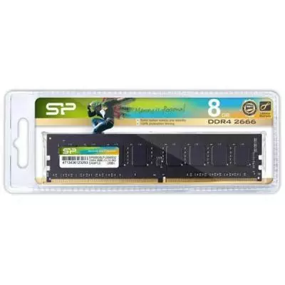 Модуль памяти для компьютера DDR4 8GB 2666 MHz Silicon Power (SP008GBLFU266B02) - 2 Модуль памяти для компьютера DDR4 8GB 2666 MHz Silicon Power (SP008GBLFU266B02) - 2