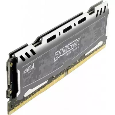 Модуль памяти для компьютера DDR4 4GB 2666 MHz Ballistix Sport LT Grey Micron (BLS4G4D26BFSB) - 1 Модуль памяти для компьютера DDR4 4GB 2666 MHz Ballistix Sport LT Grey Micron (BLS4G4D26BFSB) - 1