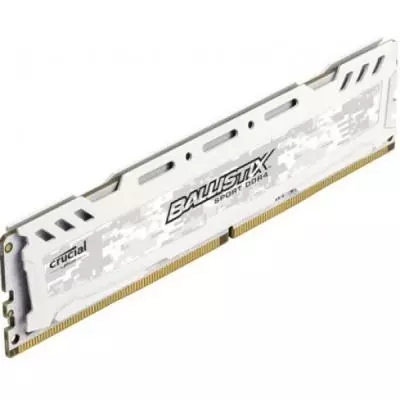Модуль памяти для компьютера DDR4 4GB 2666 MHz Ballistix Sport LT White Micron (BLS4G4D26BFSC) - 1