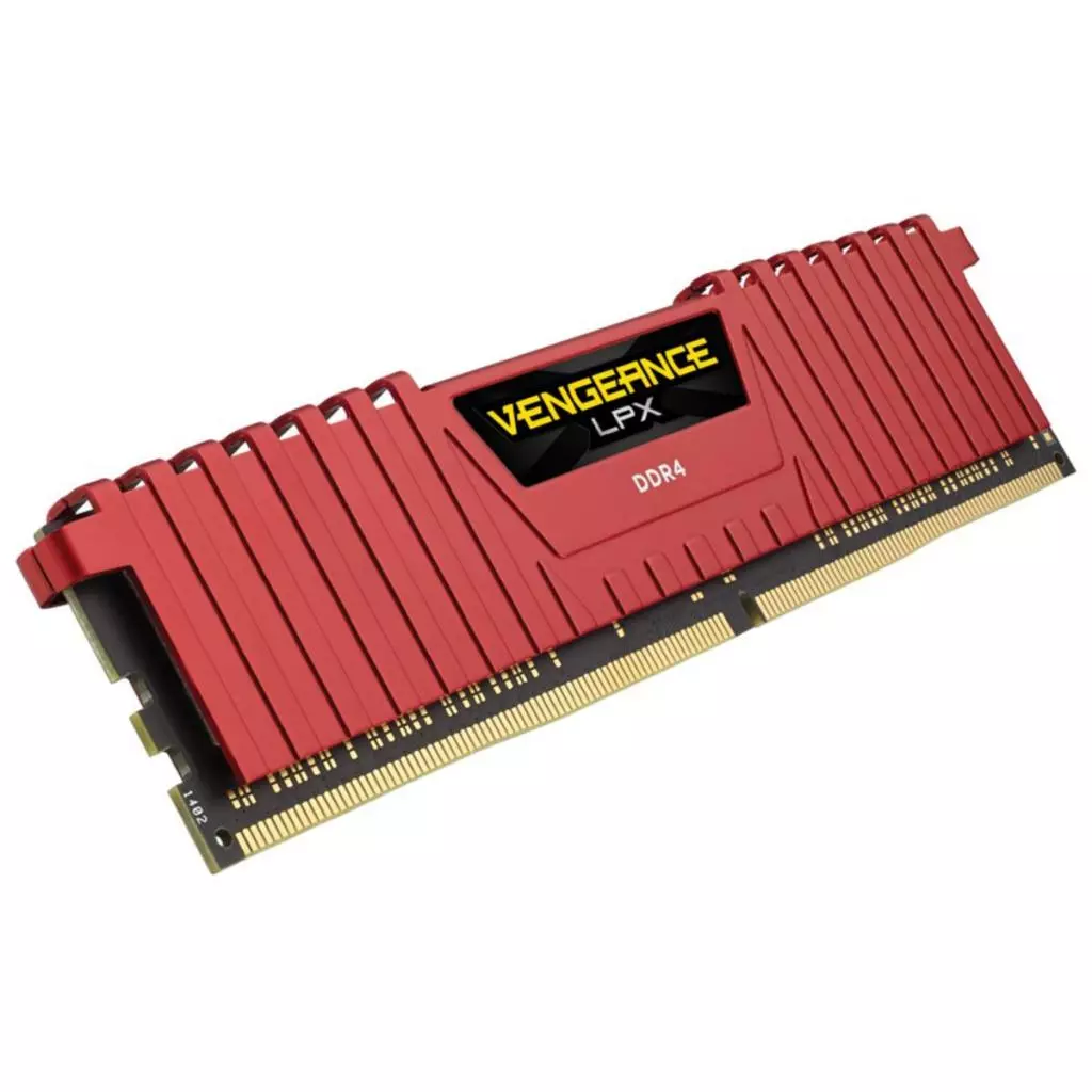 Модуль памяти для компьютера DDR4 32GB (2x16GB) 3000 MHz Vengeance LPX Red Corsair (CMK32GX4M2B3000C15R) - 1 Модуль памяти для компьютера DDR4 32GB (2x16GB) 3000 MHz Vengeance LPX Red Corsair (CMK32GX4M2B3000C15R) - 1