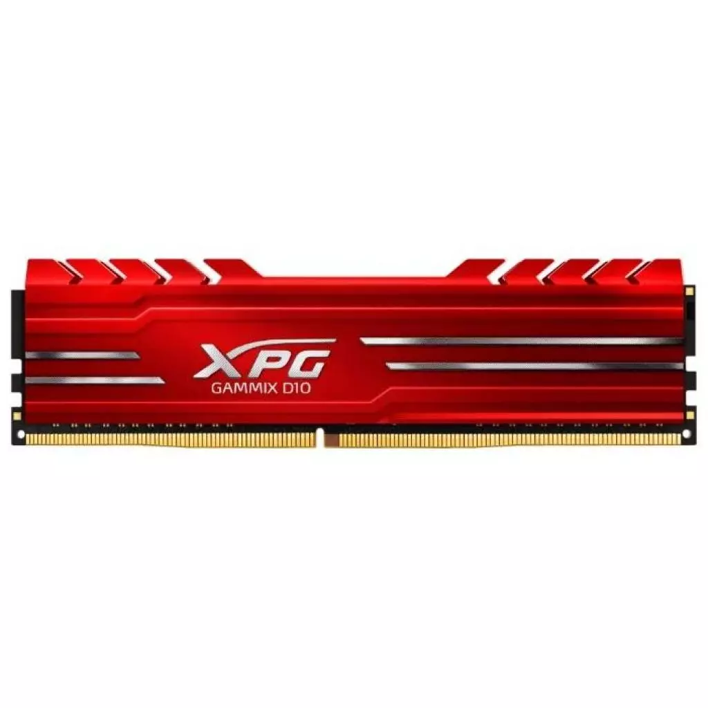 Модуль памяти для компьютера DDR4 16GB 3200 MHz XPG Gammix D10 Red ADATA (AX4U3200316G16-SR10)