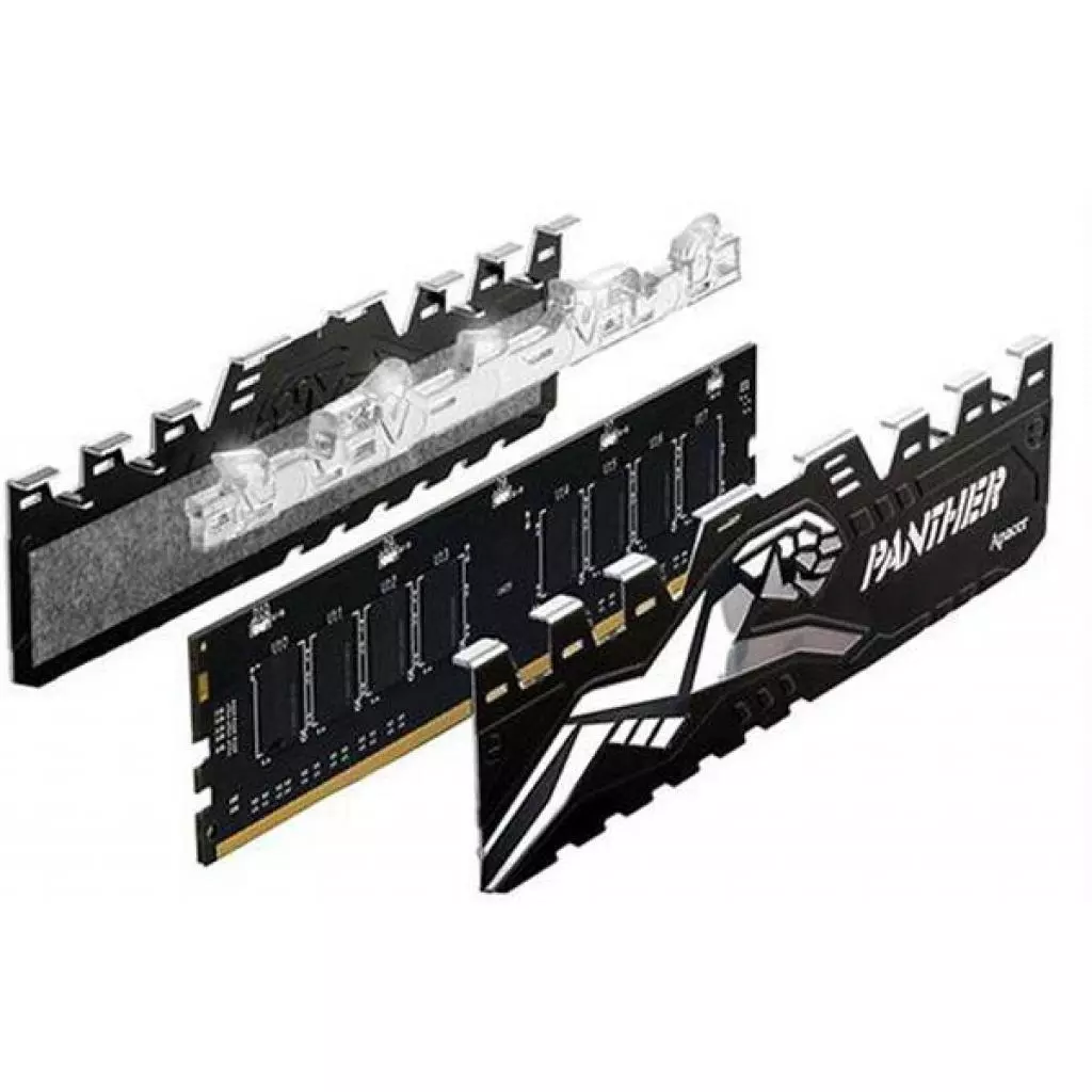 Модуль памяти для компьютера DDR4 8GB 3000 MHz Panther Rage RGB Silver Apacer (EK.08G2Z.GJN) - 2 Модуль памяти для компьютера DDR4 8GB 3000 MHz Panther Rage RGB Silver Apacer (EK.08G2Z.GJN) - 2