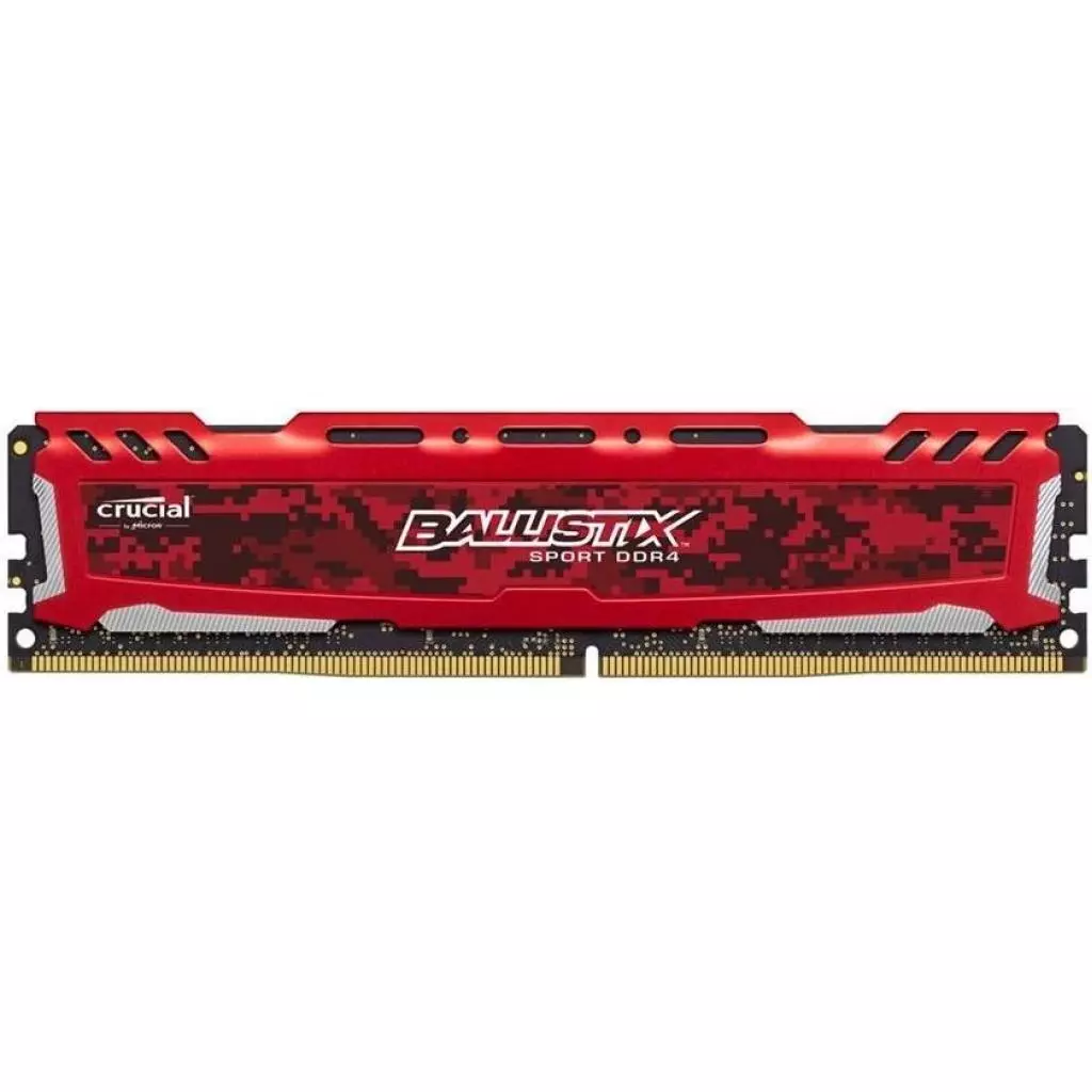 Модуль памяти для компьютера DDR4 8GB (2x4GB) 2400 MHz Ballistix Sport Red Micron (BLS2K4G4D240FSE)