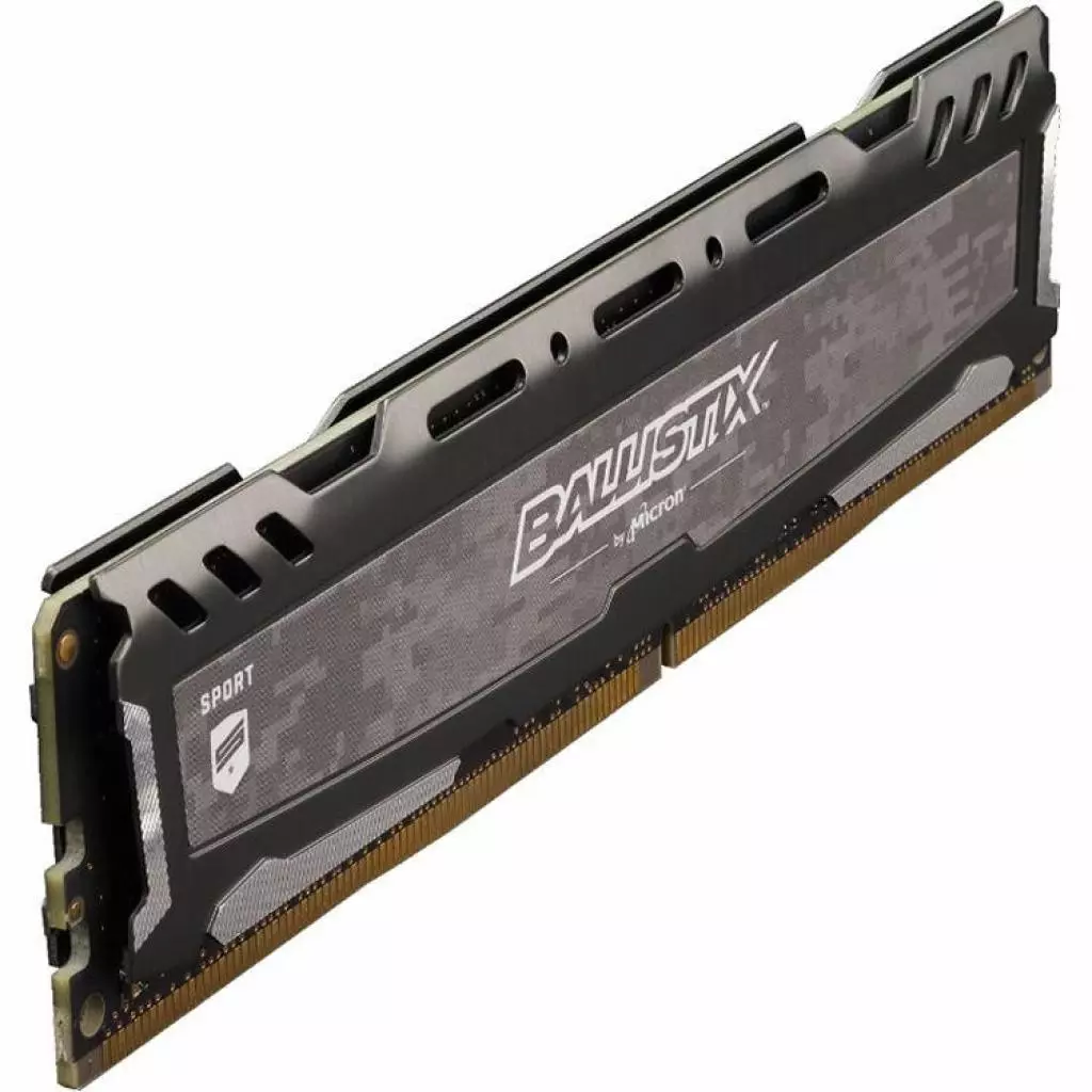 Модуль памяти для компьютера DDR4 8GB (2x4GB) 2400 MHz Ballistix Sport Grey Micron (BLS2K4G4D240FSB) - 1
