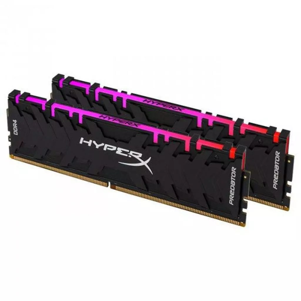 Модуль памяти для компьютера DDR4 32GB (2x16GB) 3200 MHz HyperX Predator RGB Kingston Fury (ex.HyperX) (HX432C16PB3AK2/32) - 1 Модуль памяти для компьютера DDR4 32GB (2x16GB) 3200 MHz HyperX Predator RGB Kingston Fury (ex.HyperX) (HX432C16PB3AK2/32) - 1