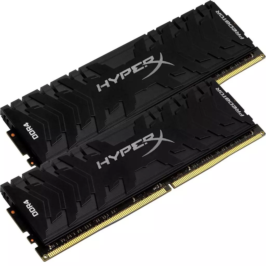 Модуль памяти для компьютера DDR4 32GB (2x16GB) 3333 MHz HyperX Predator Kingston Fury (ex.HyperX) (HX433C16PB3K2/32) - 1
