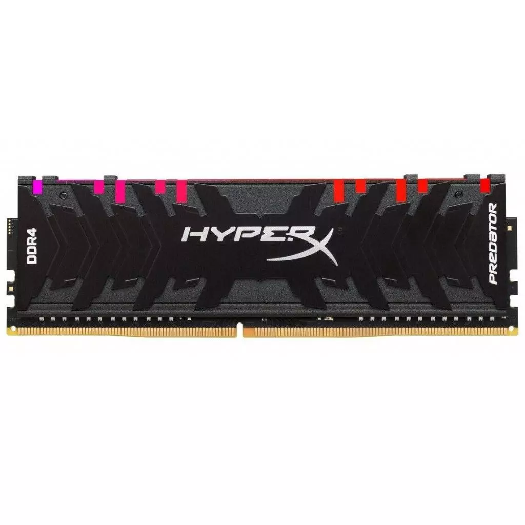 Модуль памяти для компьютера DDR4 8GB 3200 MHz HyperX Predator RGB Kingston Fury (ex.HyperX) (HX432C16PB3A/8)