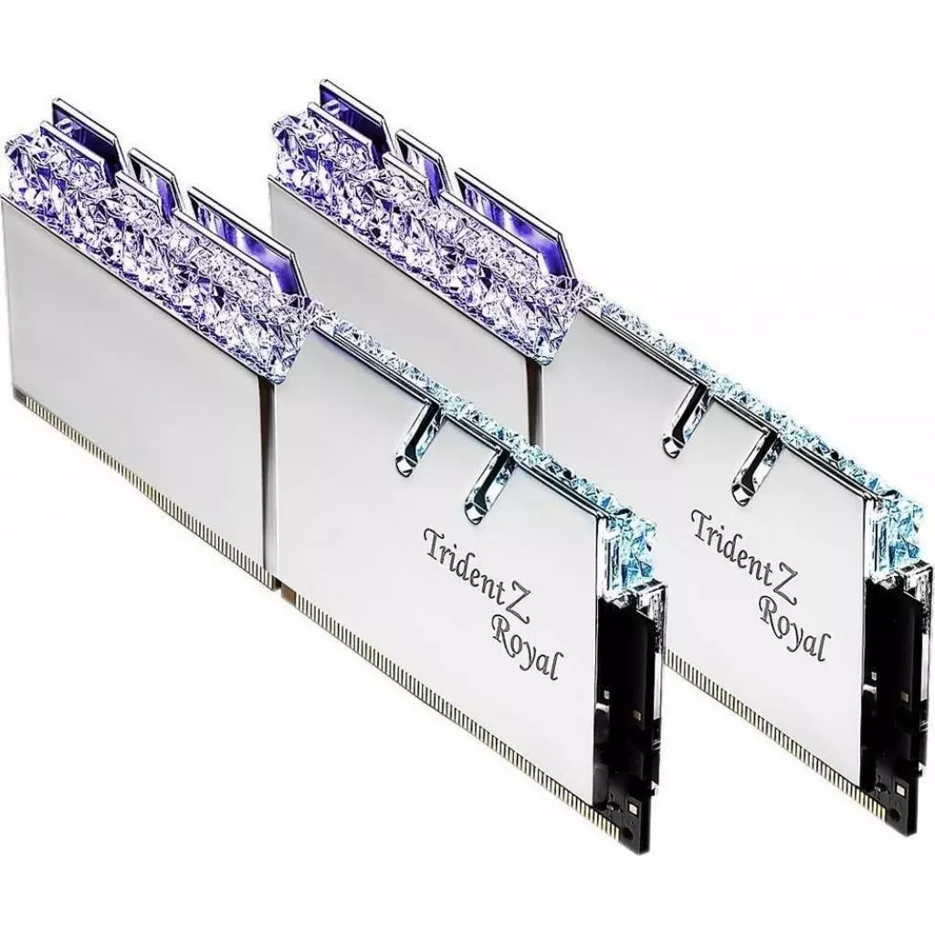 Модуль памяти для компьютера DDR4 16GB (2x8GB) 3000 MHz TridentZ RGB ROYAL G.Skill (F4-3000C16D-16GTRS) - 1 Модуль памяти для компьютера DDR4 16GB (2x8GB) 3000 MHz TridentZ RGB ROYAL G.Skill (F4-3000C16D-16GTRS) - 1