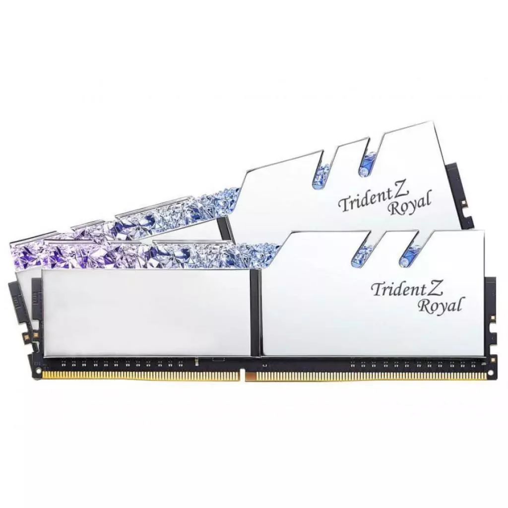 Модуль памяти для компьютера DDR4 16GB (2x8GB) 3000 MHz TridentZ RGB ROYAL G.Skill (F4-3000C16D-16GTRS) - 2 Модуль памяти для компьютера DDR4 16GB (2x8GB) 3000 MHz TridentZ RGB ROYAL G.Skill (F4-3000C16D-16GTRS) - 2