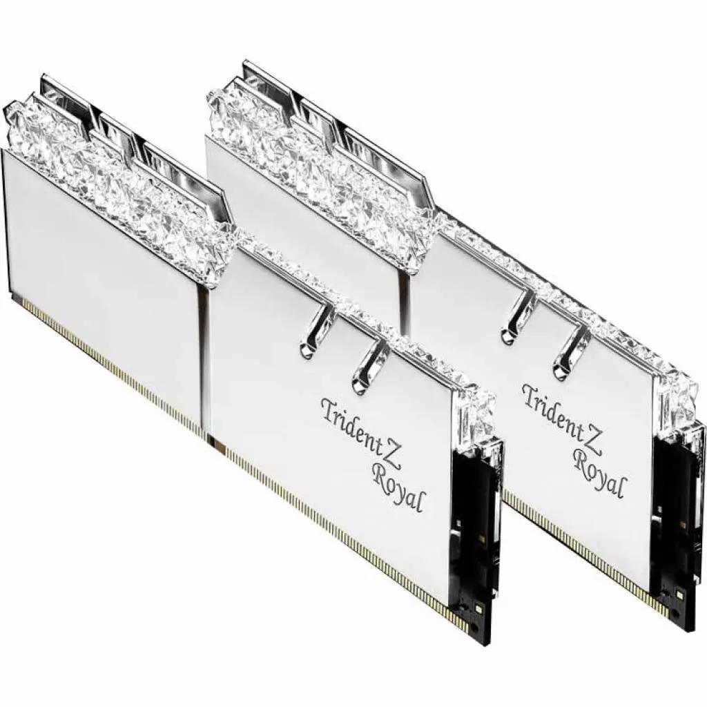 Модуль памяти для компьютера DDR4 16GB (2x8GB) 3000 MHz TridentZ RGB ROYAL G.Skill (F4-3000C16D-16GTRS) - 3 Модуль памяти для компьютера DDR4 16GB (2x8GB) 3000 MHz TridentZ RGB ROYAL G.Skill (F4-3000C16D-16GTRS) - 3