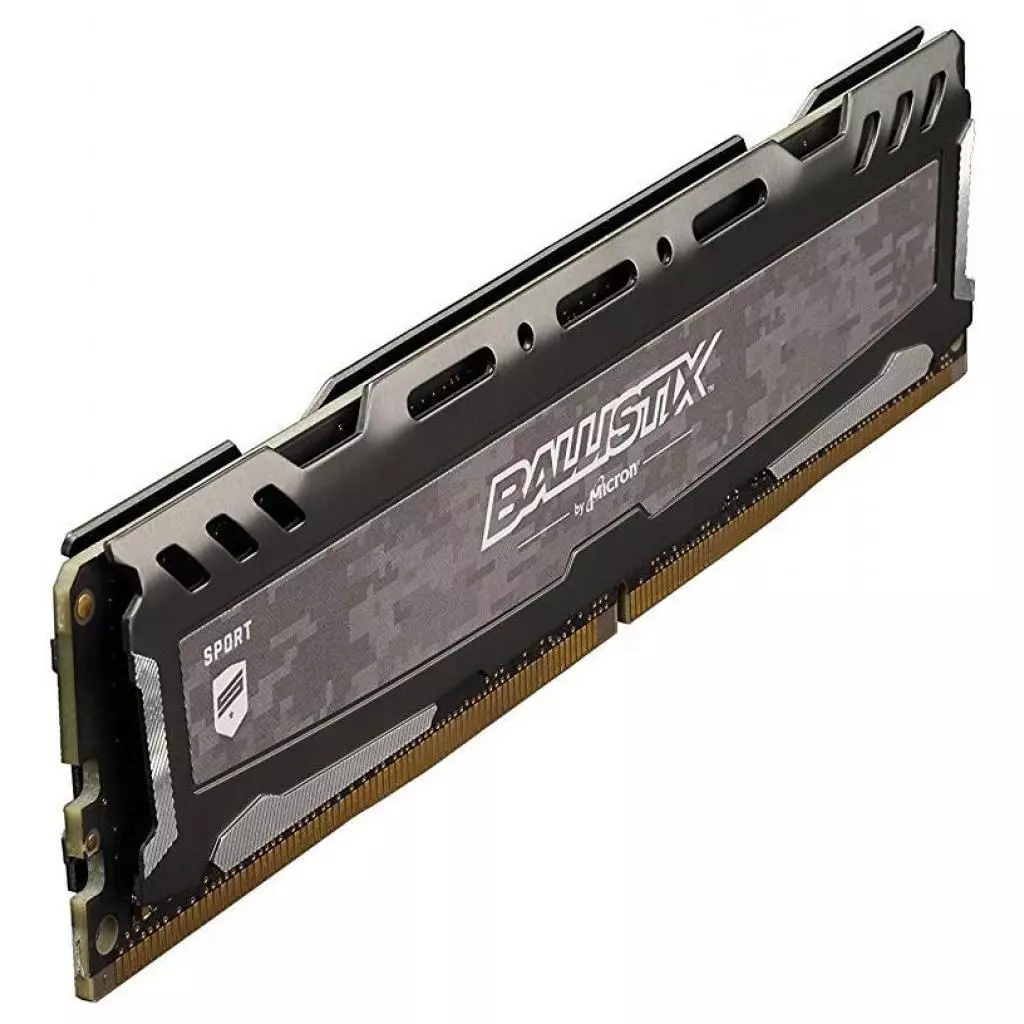 Модуль памяти для компьютера DDR4 16GB (2x8GB) 2400 MHz Ballistix Sport Micron (BLS2K8G4D240FSBK) - 1 Модуль памяти для компьютера DDR4 16GB (2x8GB) 2400 MHz Ballistix Sport Micron (BLS2K8G4D240FSBK) - 1