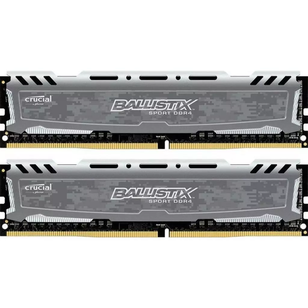 Модуль памяти для компьютера DDR4 16GB (2x8GB) 2400 MHz Ballistix Sport Micron (BLS2K8G4D240FSBK)