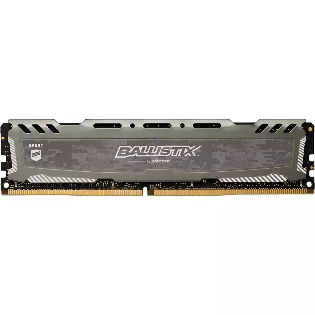 Модуль памяти для компьютера DDR4 32GB (2x16GB) 2666 MHz Ballistix Sport Micron (BLS2K16G4D26BFSB) - 1