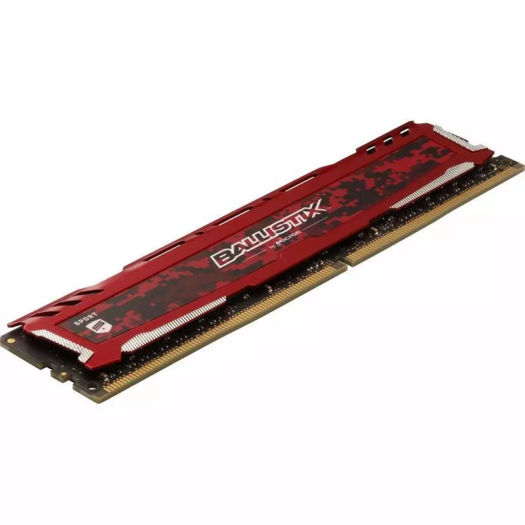 Модуль памяти для компьютера DDR4 16GB (2x8GB) 3000 MHz Ballistix Sport Red Micron (BLS2K8G4D30AESEK) - 2