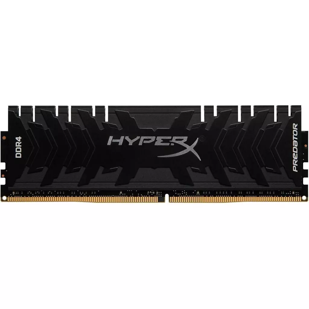 Модуль памяти для компьютера DDR4 8GB 3333 MHz HyperX Predator Black Kingston Fury (ex.HyperX) (HX433C16PB3/8)