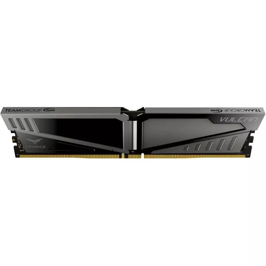Модуль памяти для компьютера DDR4 8GB 2400 MHz T-Force Vulcan Gray Team (TLGD48G2400HC1601) - 1