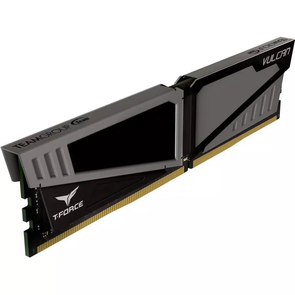 Модуль памяти для компьютера DDR4 8GB 2400 MHz T-Force Vulcan Gray Team (TLGD48G2400HC1601) - 2