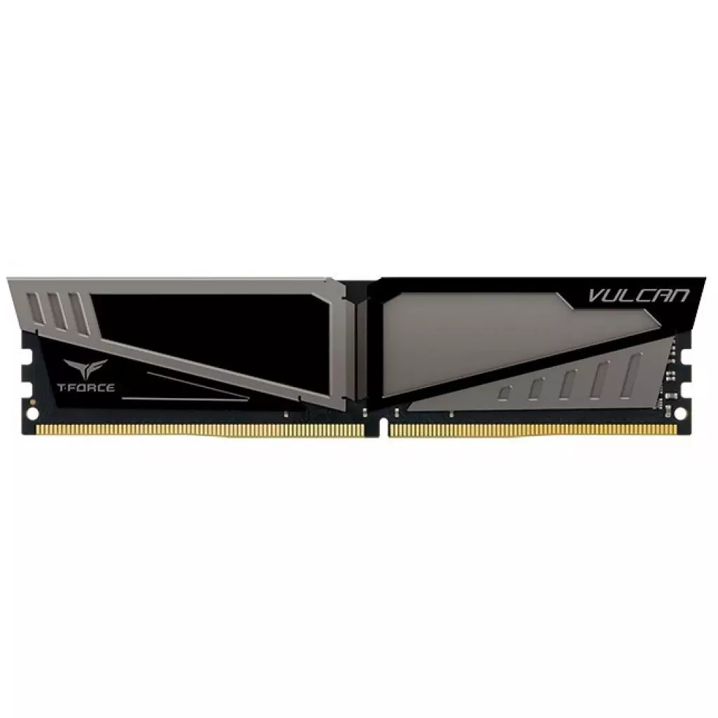 Модуль памяти для компьютера DDR4 8GB 2400 MHz T-Force Vulcan Gray Team (TLGD48G2400HC1601)