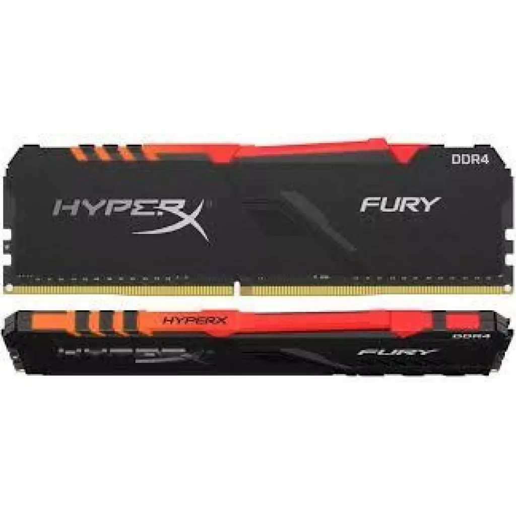 Модуль памяти для компьютера DDR4 32GB (2x16GB) 3200 MHz HyperX Fury Black Kingston Fury (ex.HyperX) (HX432C16FB3AK2/32) - 1 Модуль памяти для компьютера DDR4 32GB (2x16GB) 3200 MHz HyperX Fury Black Kingston Fury (ex.HyperX) (HX432C16FB3AK2/32) - 1