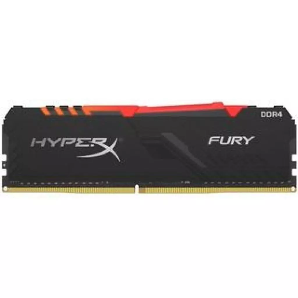 Модуль памяти для компьютера DDR4 32GB (2x16GB) 3200 MHz HyperX Fury Black Kingston Fury (ex.HyperX) (HX432C16FB3AK2/32)