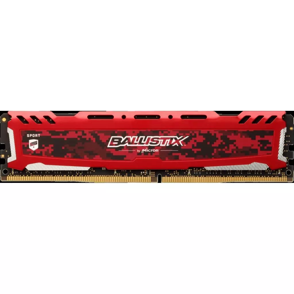 Модуль памяти для компьютера DDR4 16GB 3200 MHz Ballistix Sport Red Micron (BLS16G4D32AESE)
