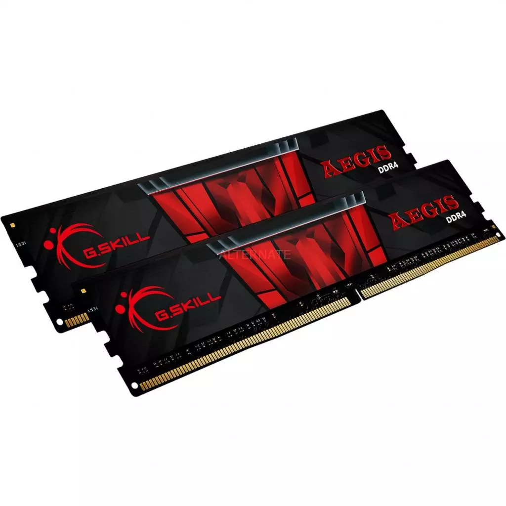 Модуль памяти для компьютера DDR4 32GB (2x16GB) 3000 MHz Aegis G.Skill (F4-3000C16D-32GISB) - 1