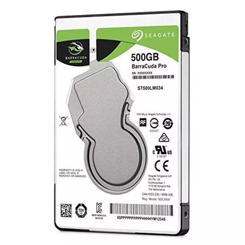 Жесткий диск для ноутбука 2.5" 500GB Seagate (ST500LM034) - 2