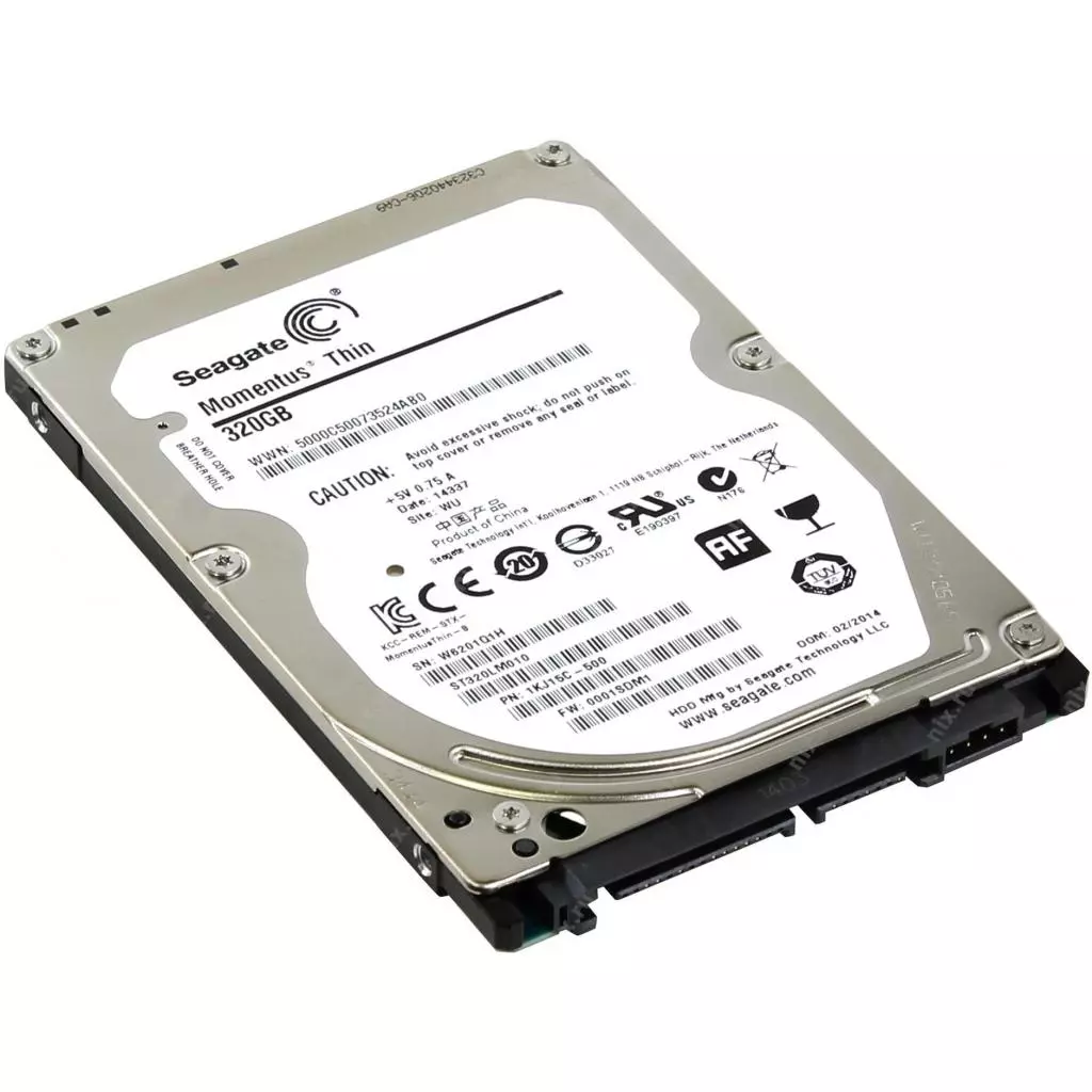 Жесткий диск для ноутбука 2.5" 320GB Seagate (# 1KJ15C-899 / ST320LM010-WL-FR #) - 1 Жесткий диск для ноутбука 2.5" 320GB Seagate (# 1KJ15C-899 / ST320LM010-WL-FR #) - 1