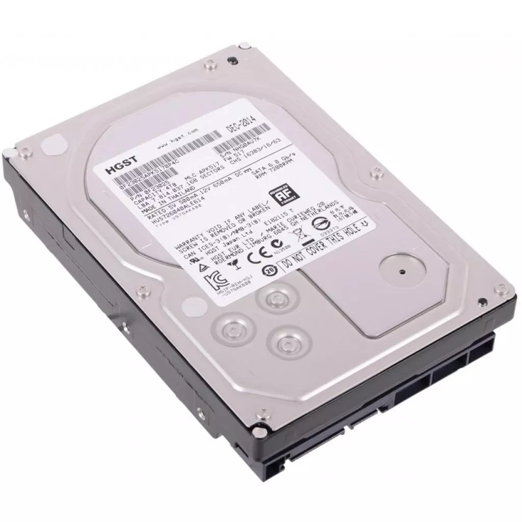 Жесткий диск 3.5" 4TB WDC Hitachi HGST (0F23025 / HUS726040ALE614) - 2 Жесткий диск 3.5" 4TB WDC Hitachi HGST (0F23025 / HUS726040ALE614) - 2