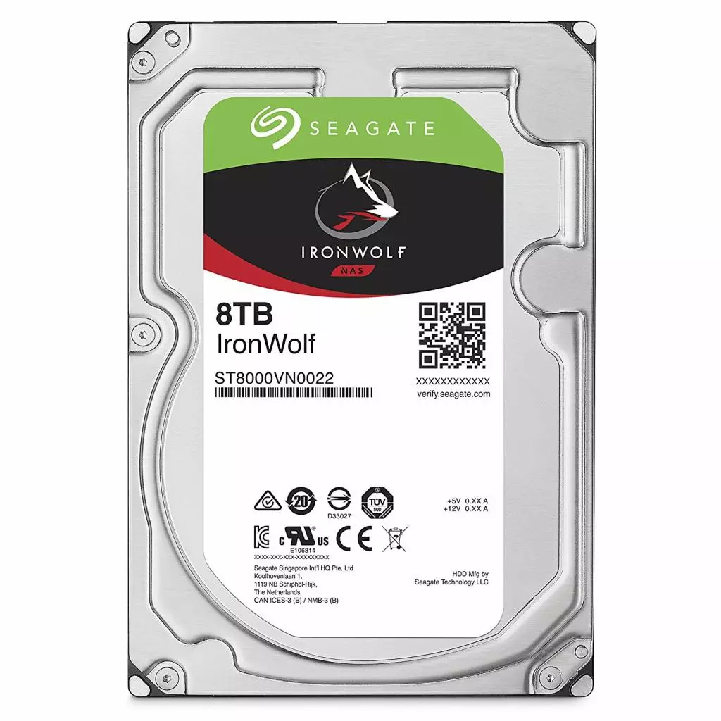 Жесткий диск 3.5" 8TB Seagate (ST8000VN0022)