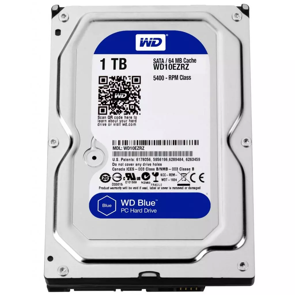 Жесткий диск 3.5" 1TB WD (#WD10EZRZ-FR#) - 1
