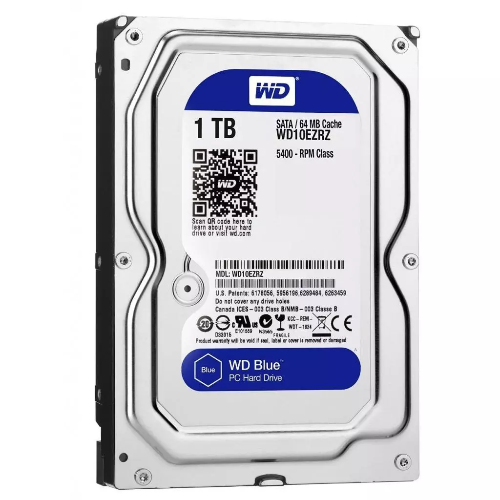 Жесткий диск 3.5" 1TB WD (#WD10EZRZ-FR#) - 2