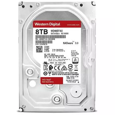 Жесткий диск 3.5" 8TB WD (WD80EFAX)