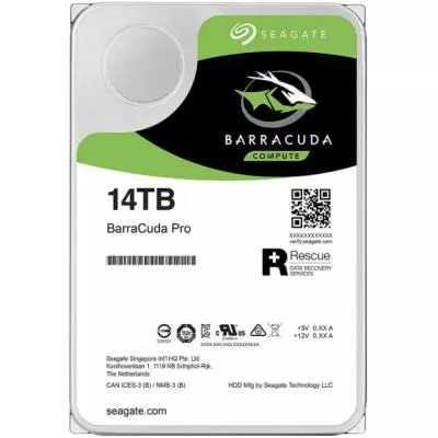 Жесткий диск 3.5" 14TB Seagate (ST14000DM001)