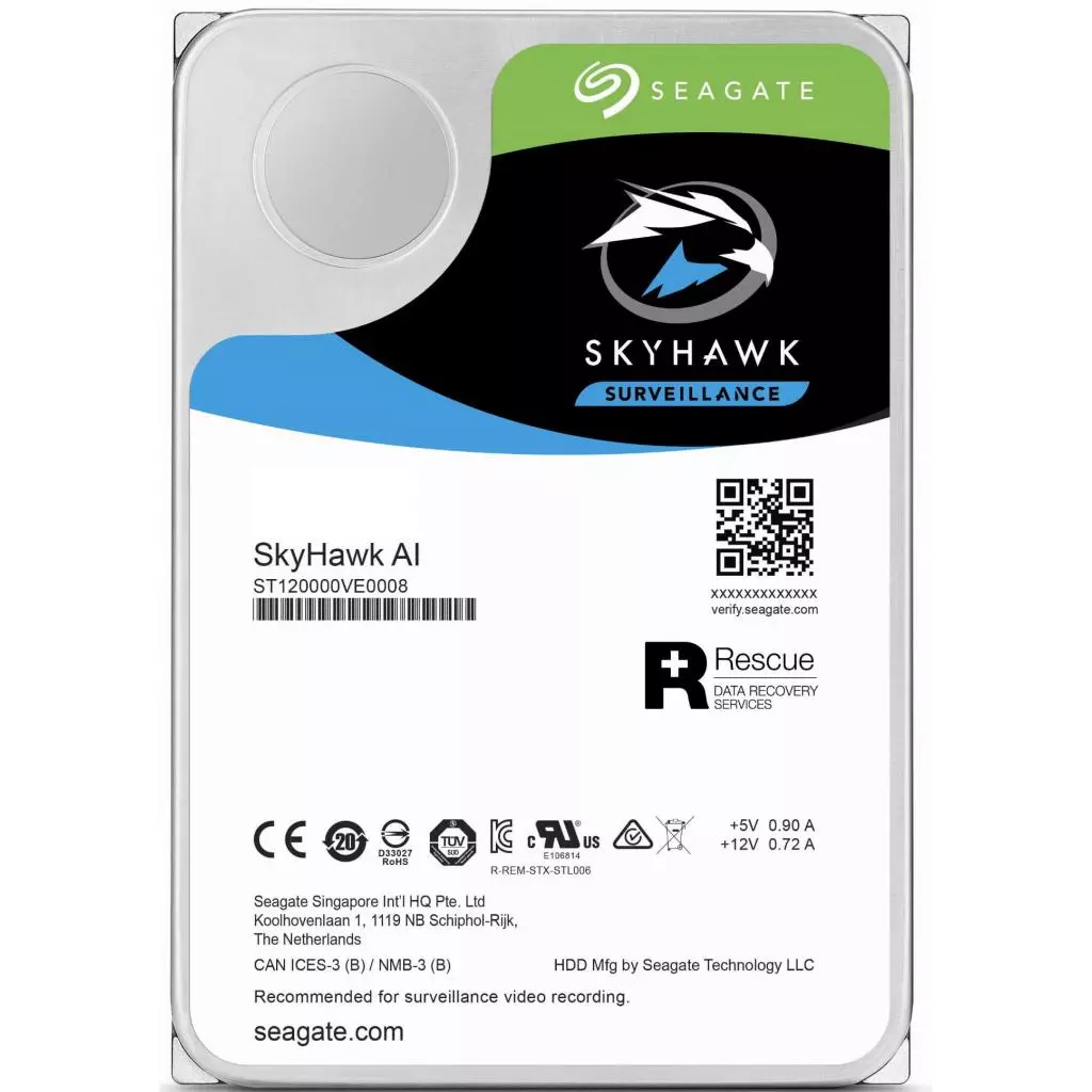 Жесткий диск 3.5" 10TB Seagate (ST10000VE0008)