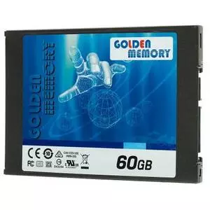 Накопитель SSD 2.5"  60GB Golden Memory (AV60CGB)