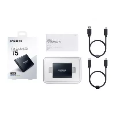 Накопитель SSD USB 3.1 2TB Samsung (MU-PA2T0B/WW) - 7 Накопитель SSD USB 3.1 2TB Samsung (MU-PA2T0B/WW) - 7