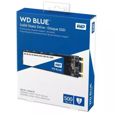 Накопитель SSD M.2 2280 500GB WD (WDS500G2B0B) - 2 Накопитель SSD M.2 2280 500GB WD (WDS500G2B0B) - 2