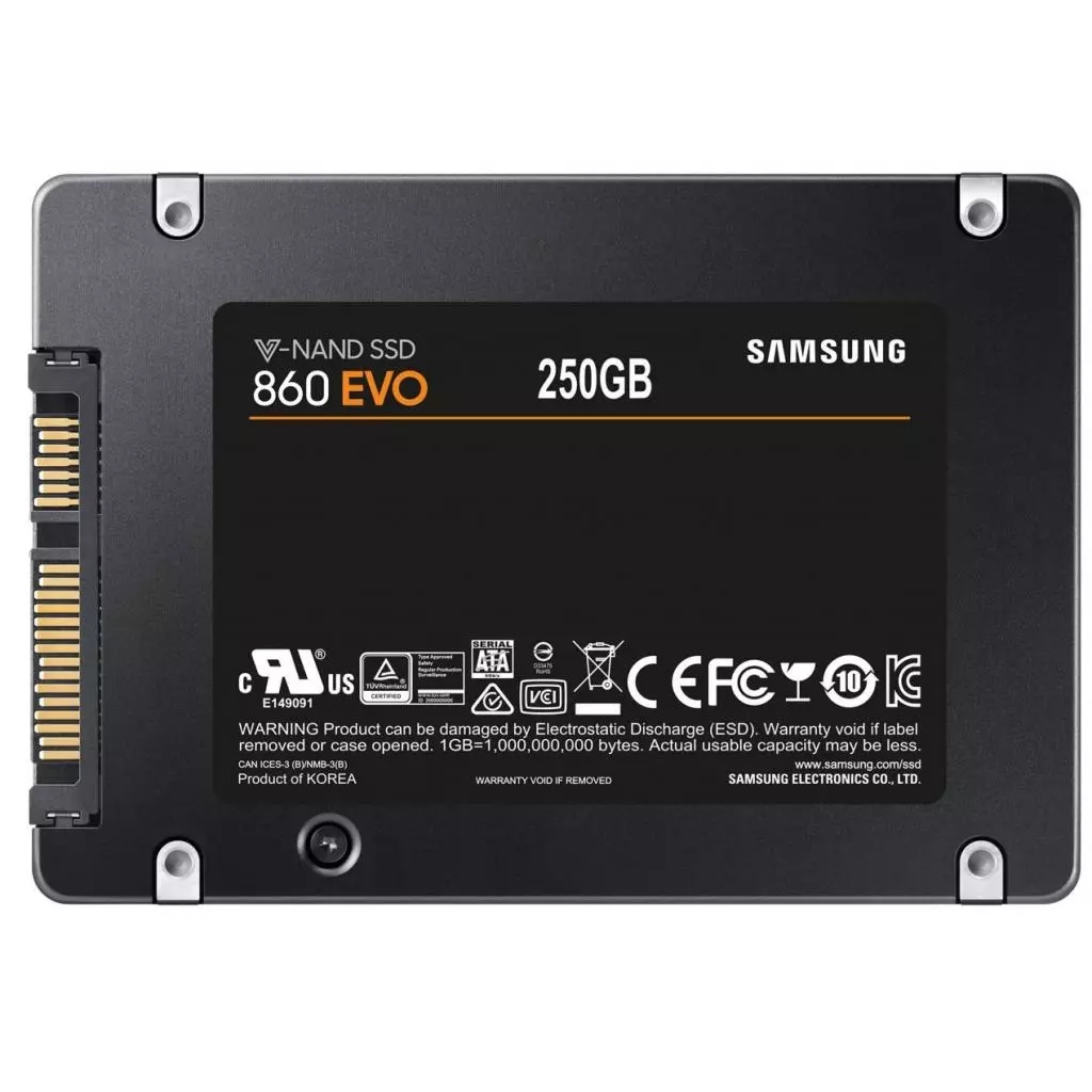 Накопитель SSD 2.5" 250GB Samsung (MZ-76E250BW) - 4 Накопитель SSD 2.5" 250GB Samsung (MZ-76E250BW) - 4