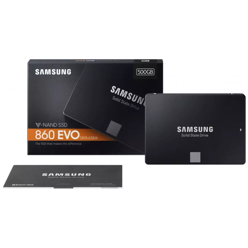 Накопитель SSD 2.5" 500GB Samsung (MZ-76E500BW) - 8 Накопитель SSD 2.5" 500GB Samsung (MZ-76E500BW) - 8