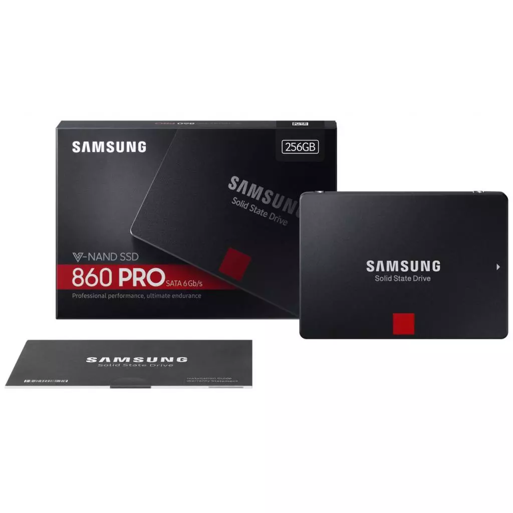 Накопитель SSD 2.5" 256GB Samsung (MZ-76P256BW) - 8 Накопитель SSD 2.5" 256GB Samsung (MZ-76P256BW) - 8