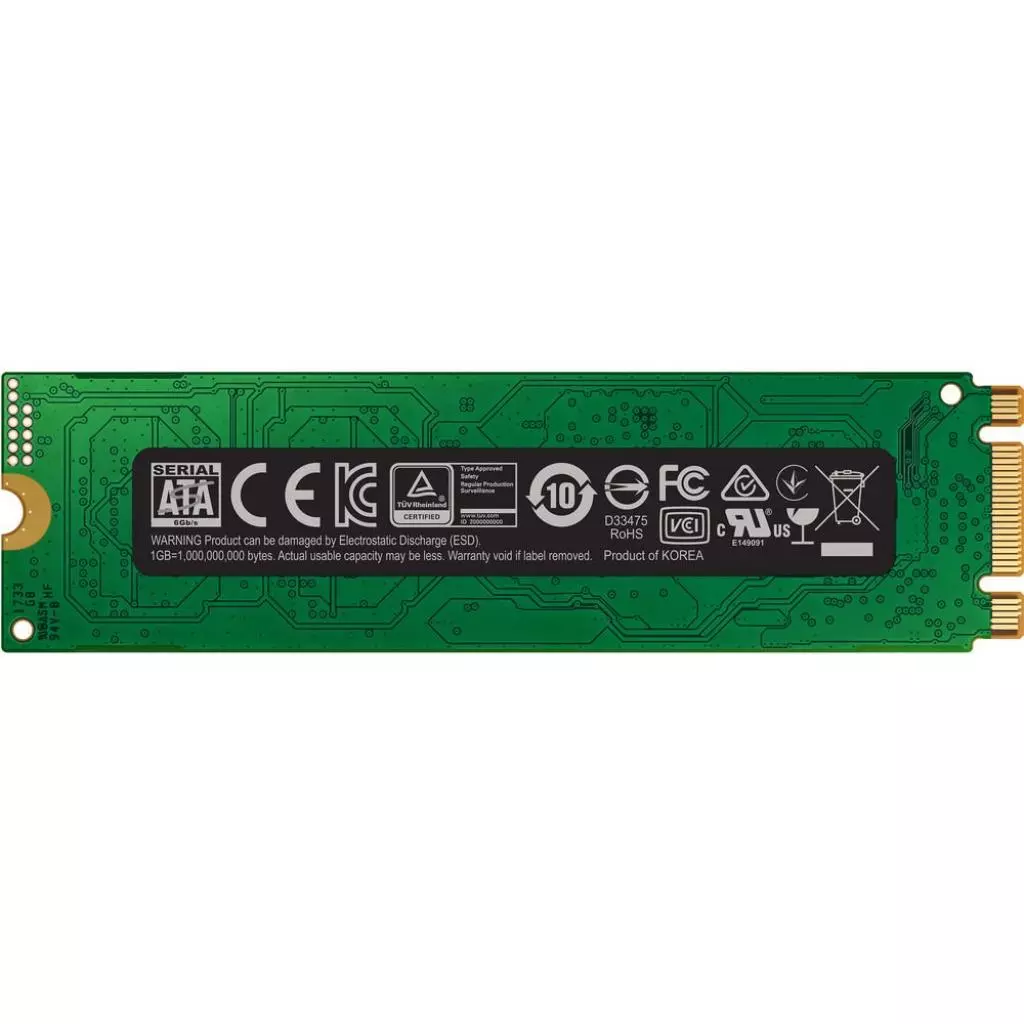 Накопитель SSD M.2 2280 250GB Samsung (MZ-N6E250BW) - 3 Накопитель SSD M.2 2280 250GB Samsung (MZ-N6E250BW) - 3